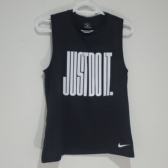 Nike Dri-fit black medium athletic jersey - Picture 1 of 6